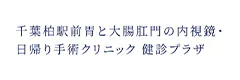 千葉柏駅前胃と大腸肛門の内視鏡・日帰り手術クリニック 健診プラザ